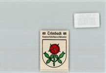 Trimbach Vignette Wappen Kaffee Hag ca 1920-1940