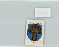 Dombresson Vignette Wappen Kaffee Hag ca 1920-1940