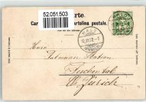 Wald ZH 1902 Bachtel-Kulm Ort lt. Stempel