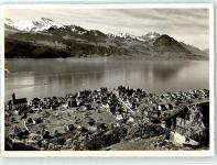 6442 Gersau Foto AK Vierwaldstättersee Schwalmis Klewenalp Stanserhorn
