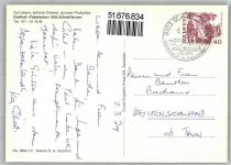 Schwellbrunn 1979 Fliegeraufnahme Gasthaus Tobelacker