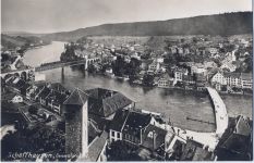 1935 - Schaffhausen, Castell Munot, Generalansicht, Schweiz AKU2