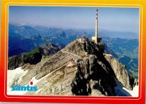 Luftaufnahme Gipfel Säntis