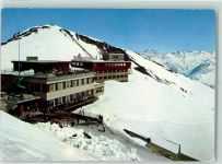 Weissfluh - Weissfluhjoch neues Berghaus und Schneeforschungsinstitut