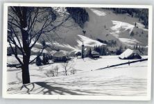 Sörenberg Winter- Karte, Kirche, Ortsansicht, Kurort