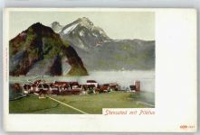6362 Stansstad Rotzloch - Gesamtansicht, See, Pilatus