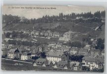 Le Locle Quartier de Bellevue et les Monts