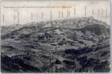 9064 Hundwil 1909 - Vogelschau Hundwiler Höhe