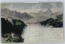 6440 Brunnen - Vierwaldstättersee, Axenstein, Axenfeld, Seelisberg