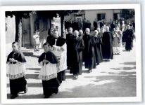 8730 Uznach Foto AK Religion Ort handschriftlich