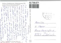 9216 Hohentannen - Schloss Oetlishausen