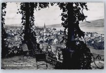 Wädenswil Blick von Schloßterrasse