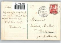 4438 Langenbruck - Bachthalen , Prägedruck