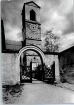 Müstair Eingang Klosterkirche