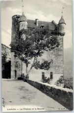3954 Leukerbad Loèche-les-Bains - Le Chateau et la Souste