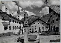 Zuoz Dorfplatz, Chesa Planta, Crusch Alva Hotel