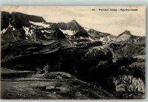 Brienz BE 1911 Pension Axalp Faulhornkette