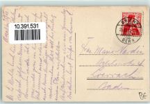 Brienz BE 1911 Pension Axalp Faulhornkette
