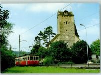 Aarwangen OJB Zug beim Schloss Aarwangen Oberaargau Jura Bahnen Solothurn Niederbipp Bahn