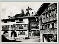 9470 Werdenberg - Alte Häuser im Dorf