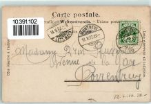 Clarens 1902 Le Debarcadere Personendampfschiff