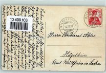 Hilterfingen 1909 Ruderboot Eiger Mönch Jungfrau