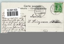 Urnersee 1908 vom Axenstein gesehen