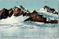 Aletschgletscher Ebnefluh Gletscherhorn