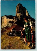 Alpstein - Appenzellertracht Staubenkanzel