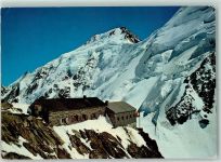 Aletschhorn 1973 Hollandia Hütte bei der Lötschenlücke