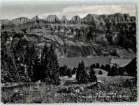 8898 Tannenboden Flumserberg - Aussicht auf Wallensee mit Churfirsten