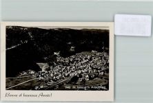 St-Imier Foto 10cm x 7cm Fliegeraufnahme Neujahrswunsch