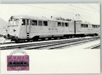 6487 Göschenen 1940 - SBB/CFF St. Gotthard Ae 8/14 11852 236 t 11100 PS/ch 110 km/h Ort lt. Stempel