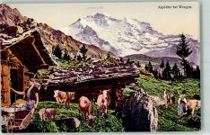 Wengernalp Alphütte Jungfrau