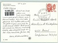 6433 Stoos SZ 1987 - ob Schwyz Pferdeschlitten mit Mythen