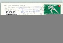 Gemmipass Wallis 1913 Hotel Wildstrubel