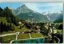 Engelberg Schwimmbad mit Hahnen und Spannörter