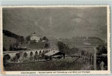 Frutigen Kanderviadukt Tellenburg Lötschbergbahn