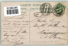 9400 Rorschach 1906 Gebrauchsspuren Personendampfschiffe