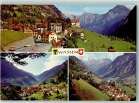 6484 Wassen UR 1976 - an der Gotthardstrasse Oldtimer