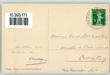 3653 Oberhofen am Thunersee 1915 - Schloss Jungfrau Mönch und Eiger