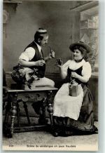 Sion Walliser Trachtenpaar