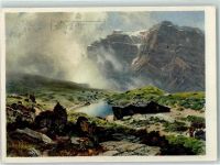 8750 Glarus Künstlerkarte Deyenalp