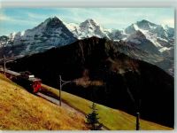Wilderswil Schynige Platte Zahnradbahn Spurweite von 800 mm Eiger Mönch Jungfrau