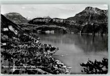 6442 Gersau - am Vierwaldstättersee gegen Frohnalp Kaiserstock und Niederbauen