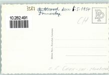 Rochers de Naye - Mountain House et Rochers de Naye vus d'avion