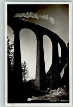 Filisur Viadukt Eisenbahn