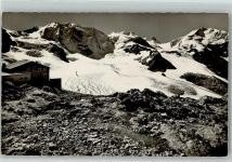 Diavolezza - Hütte Hüttenstempel Persgletscher Piz Palü Piz Bernina