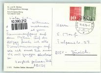 Grosser Mythen 1975 - Gr. und Kl. Mythen mit Berggasthaus Holzegg