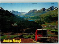 Muottas Muragl - Blick gegen Celerina St. Moritz und die Oberengadiner Seen